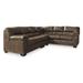 Brown Sectional - Signature Design by Ashley Bladen 173" Wide Symmetrical Corner Sectional Polyester | 38 H x 173 W x 38 D in | Wayfair 12020S3