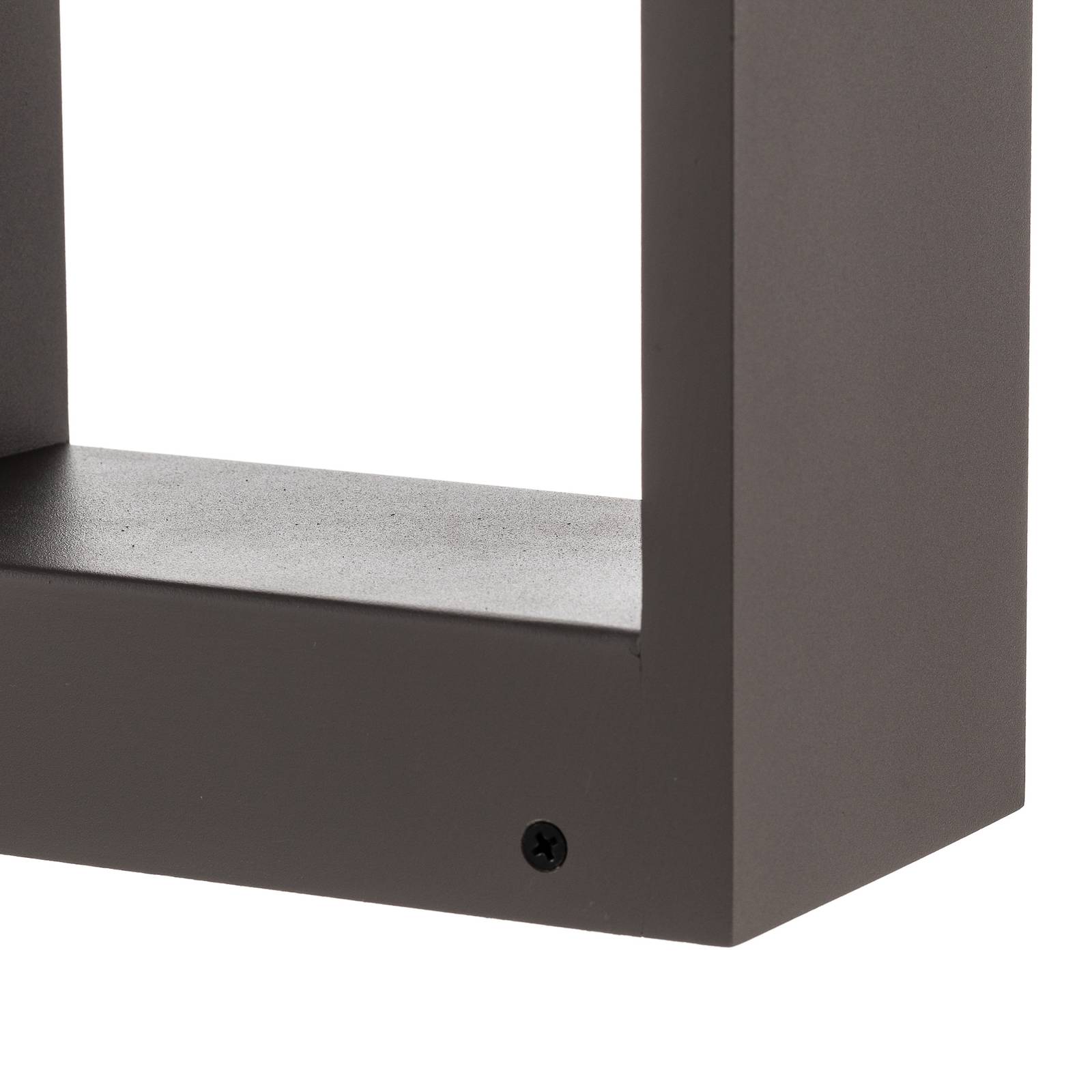 LED Wegeleuchte Emima Lindby, schwarz, Aluminium, Modern, LED Außenleuchte