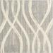 White 48 x 48 x 0.4 in Living Room Area Rug - White 48 x 48 x 0.4 in Area Rug - Latitude Run® Modern Wave Distressed Non-Shedding Entryway Foyer Living Room Kitchen Area Rug-Grey/Cream | Wayfair