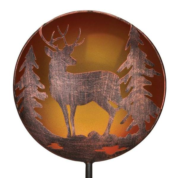 Regal Art & Gift 13238 - Night Sky Solar Stake - Deer Lawn and Garden Animal Stakes