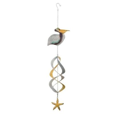 Regal Art & Gift 13297 - Hanging Wind Spinner - Pelican Wind Spinners