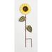 Gracie Oaks Metal Wobbly Sunflower Garden Stake Metal | 21 H x 5 W x 1 D in | Wayfair E401E13CCF6B4114BF1D68B4FA69DCC3