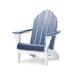 Highland Dunes Rakesh Polyethylene Folding Adirondack Chair in Blue | 37 H x 28.74 W x 31.5 D in | Wayfair A1D2E8717A8E4A59B67C7EF6C8FEB83E