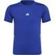 ADIDAS Kinder U RUN 3S TEE, Größe 176 in Blau