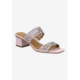 Wide Width Women's Keetana Sandals by J. Renee in Pink (Size 10 1/2 W)