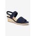 Women's Mariella Espdrill by Bella Vita in Navy Suede (Size 11 M)