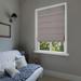 Wide Width Cordless Blackout Fabric Roman Shades by Whole Space Industries in Light Gray (Size 30" W 64" L)