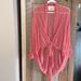 Anthropologie Tops | Anthropologie Sheer Wrap | Color: Pink | Size: Xs