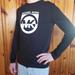 Michael Kors Shirts | Michael Kors Men's Mk Logo Loungewear Long Sleeves T-Shirt. 100% Cotton. | Color: Black/White | Size: L