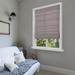 Wide Width Cordless Light Filtering Fabric Roman Shades by Whole Space Industries in Light Gray (Size 36" W 64" L)