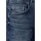 Regular-fit-Jeans STREET ONE MEN Gr. 33, Länge 32, blau (mid blue havy random wash) Herren Jeans Regular Fit