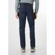 Slim-fit-Jeans STREET ONE MEN Gr. 33, Länge 34, blau (indigo blue rinsed wash) Herren Jeans Slim Fit