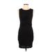 wasabi + mint Casual Dress - Bodycon Crew Neck Sleeveless: Black Solid Dresses - Women's Size Medium