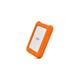 1 tb Lacie Rugged Disque dur externe 2,5 usb-c® argent, orange STFR1000800 - argent, orange