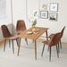 Dining Chairs Set of 4, Modern Mid-Century Style Dining Kitchen Room Upholstered Side Chairs