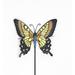 Gracie Oaks Butterfly Garden Stake Metal | 21 H x 5.5 W x 1 D in | Wayfair A804ADEB0E2A4D578016DB6F39E003F7