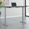 Bush Business Furniture Move 60 Series Height Adjustable Standing Desk Wood/Metal in Gray | 47.68 H x 71.01 W x 29.37 D in | Wayfair M6S7230SGSK