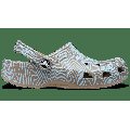 Crocs Khaki / Multi Classic Topographic Clog Shoes