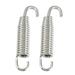 2 Pcs Universal Exhaust Pipe Spring for Motorcycles 58mm 2.28 Stainless Steel Exhaust Pipe Spring Hook