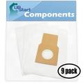 27 Replacement for Kenmore 11638612891 Vacuum Bags - Compatible with Kenmore 50688 50690 Type O Type U Vacuum Bags (9-Pack 3 Bags Per Pack)