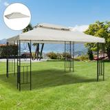 Outsunny 13 x 10 Gazebo Replacement Canopy for 84C-101 Cream