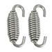 Unique Bargains 2 Pcs Motorcycles Universal Exhaust Pipe Spring 54mm 2.13 Stainless Steel Exhaust Pipe Spring Hook