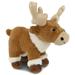 DolliBu Plush Reindeer Stuffed Animal - Soft Huggable Standing Reindeer Adorable Playtime Plush Toy Cute Wild Life Cuddle Gifts Super Soft Plush Doll Animal Toy for Kids and Adults - 11 Inches