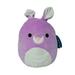 Squishmallows Official Kellytoys Plush 10 Inch Kiki the Purple Kangaroo Ultimate Soft Plush Stuffed Toy