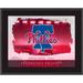 Philadelphia Phillies Framed 10.5" x 13" Sublimated Horizontal Team Logo Plaque