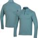 Men's Valspar Championship Under Armour Teal T2 Green Half Moon Raglan Quarter-Zip Top