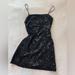 Urban Outfitters Dresses | Black Sequin Mini Dress Urban Outfitters | Color: Black | Size: Xs