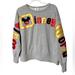 Disney Tops | Disney Walt Disney World Mickey Crewneck Sweatshirt | Color: Gray | Size: L