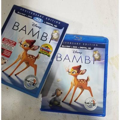 Disney Media | Disney's Bambi Blu-Ray Dvd | Color: Blue | Size: Os