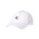 Baseball Cap CALVIN KLEIN JEANS "MONOGRAM BASEBALL CAP" Gr. L/XL, weiß Baby Caps