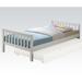 Direct Marketplace Cutie Twin Solid Wood Platform Bed Wood in Brown/White | 32 H x 32 W x 32 D in | Wayfair