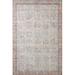 White 18 x 18 x 0.19 in Area Rug - Rifle Paper Co. X Loloi Maison Gallerie Cream 2'-3" X 3'-9" Area Rug Polyester | 18 H x 18 W x 0.19 D in | Wayfair