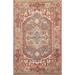 Traditional Geometric Heriz Serapi Oriental Rug Handmade Wool Carpet - 2'0"x 3'0"