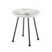 Linon Millicent Outdoor Side Table - Black