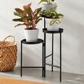 Mainstays Black Metal 3 Tier Plant Stand