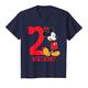 Kinder Disney Mickey Mouse 2nd Birthday T-Shirt