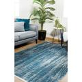 BESPOKY Modern Area Rug Home Decor Carpet Round Room Carpets Blue Modern Rug Home Decorative Rugs for Living Room Aesthetic Rugs for Nursery Room Bedroom Rugs Krasnodar