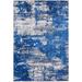 BESPOKY Modern Area Rug Home Decor Carpet Square Room Carpets Blue Modern Rug Home Decorative Rugs for Living Room Aesthetic Rugs for Nursery Room Bedroom Rugs UlanUde