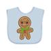 Inktastic Gingerbread Christmas Boys or Girls Baby Bib