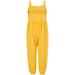 kpoplk Girl Outfits Baby Girls Boys Short Sleeve Romper Rainbow Cotton Bodysuit One Piece Jumpsuit Summer Shorts Set(Yellow)