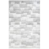 BESPOKY Modern Area Rug Home Decor Carpet Rectangle Room Carpets Grey Geometric Rug Home Decorative Rugs for Living Room Aesthetic Rugs for Nursery Room Bedroom Rugs Berangaria