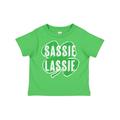 Inktastic St. Patrick s Day Shamrock Logo Weathered Sassie Lassie Boys or Girls Toddler T-Shirt