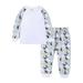 Boys 4t Summer Clothes 3 Month Clothes Boy Bunny-Egg Girls Easter Sleeve Boys Wear Baby Long Home Kids Sleepwear Pajamas Boys Outfits&Set Super Boy