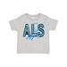 Inktastic ALS Awareness ribbon Boys or Girls Toddler T-Shirt