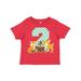 Inktastic Two Years Old with Woodland Animals Boys or Girls Toddler T-Shirt