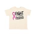 Inktastic Fight Breast Cancer Pink Ribbon Boys or Girls Toddler T-Shirt